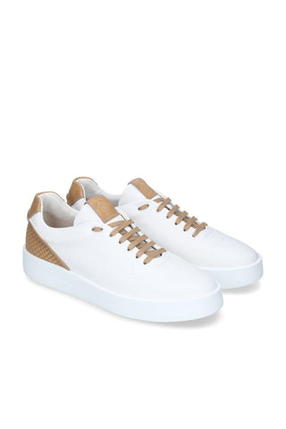 Franceschetti Elia Woven / Calf-Skin Leather Casual Sneakers (FCCT1057)-AmbrogioShoes