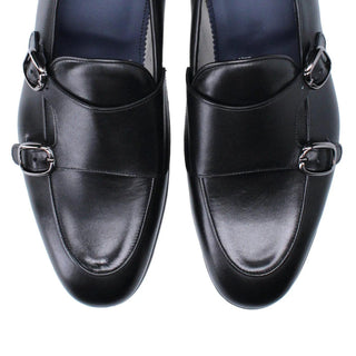 Franceschetti Enrico Leather Double Monk-Strap-AmbrogioShoes