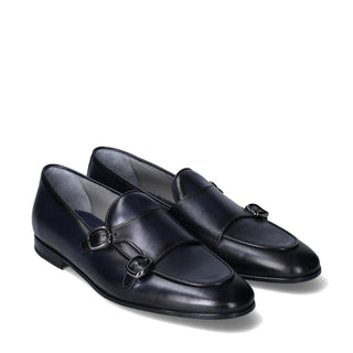 Franceschetti Enrico Leather Double Monk-Strap-AmbrogioShoes