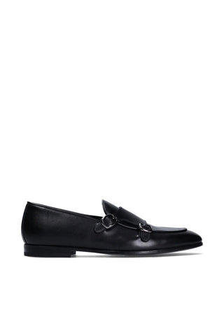 Franceschetti Enrico Leather Double Monk-Strap-Dellamoda