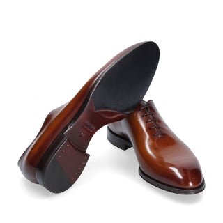 Franceschetti French Imperia Calf-Skin Leather Whole-Cut Oxfords (FCCT1021)-AmbrogioShoes
