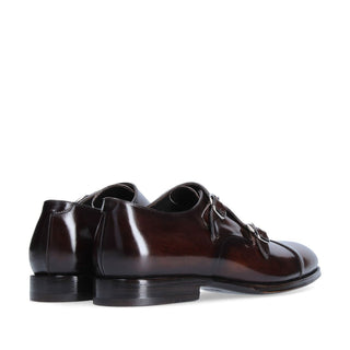 Franceschetti Genoa Calf-Skin Leather Double Monk-Straps Loafers (FCCT1023)-AmbrogioShoes