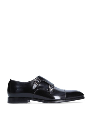 Franceschetti Genoa Leather Double Monk-Strap-Dellamoda