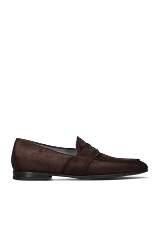 Franceschetti Giulio Suede Penny Loafer-AmbrogioShoes
