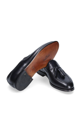 Franceschetti Harry Blue Calf-Skin Leather Tassels Loafers (FCCT1017)-AmbrogioShoes