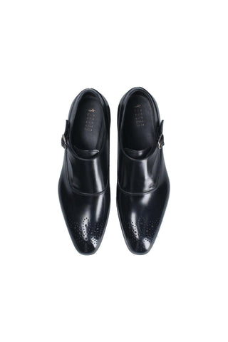 Franceschetti Liege Calf-Skin Leather Single Monk Strap (FCCT1094)-AmbrogioShoes