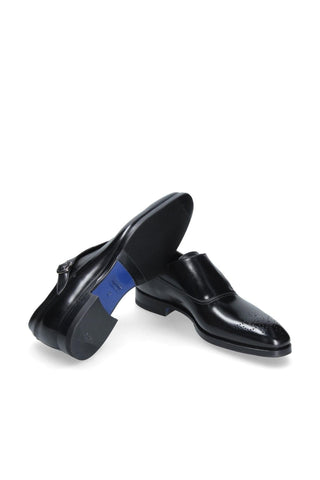 Franceschetti Liege Leather Single Monk Strap (FCCT1094)-Dellamoda