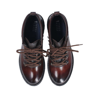 Franceschetti Livigno Calf-Skin Leather Hiking Boots (FCCT1025)-AmbrogioShoes