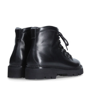 Franceschetti Livigno Men's Luxury Italian Shoes Calf-Skin Leather Hiking Boots (FCCT1025)-AmbrogioShoes