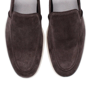 Franceschetti Luca Suede Moccasin Loafer-AmbrogioShoes