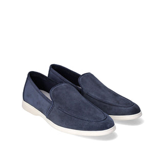 Franceschetti Luca Suede Moccasin Loafer-AmbrogioShoes