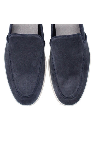 Franceschetti Luca Suede Moccasin Loafer-Dellamoda