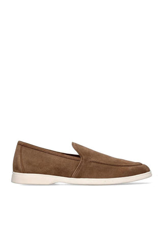 Franceschetti Luca Suede Moccasin Loafer-Dellamoda