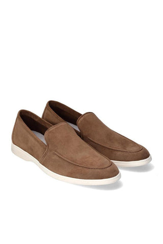 Franceschetti Luca Suede Moccasin Loafer-Dellamoda