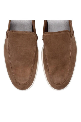 Franceschetti Luca Suede Moccasin Loafer-Dellamoda