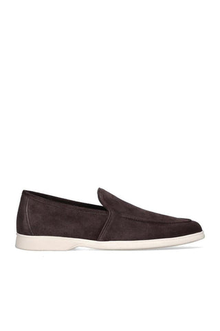 Franceschetti Luca Suede Moccasin Loafer-Dellamoda