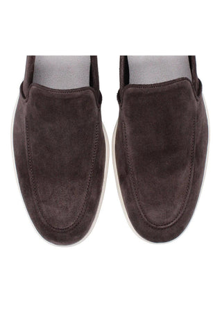Franceschetti Luca Suede Moccasin Loafer-Dellamoda