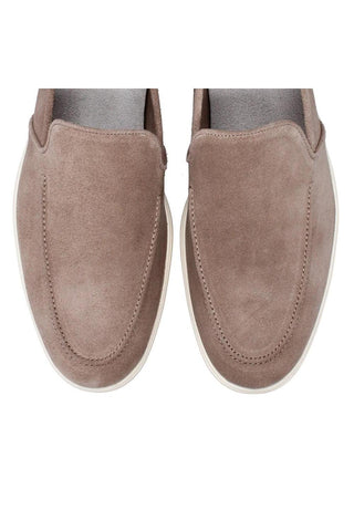 Franceschetti Luca Suede Moccasin Loafer-Dellamoda