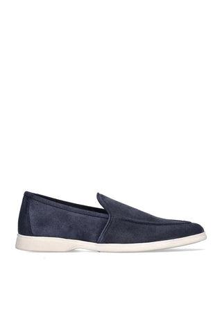 Franceschetti Luca Suede Moccasin Loafer-Dellamoda