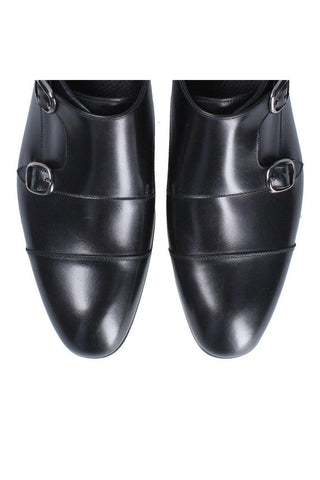 Franceschetti Lucca Calf-Skin Leather Double Monk-Strap(FCCT1126)-AmbrogioShoes