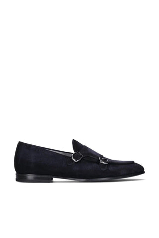 Franceschetti Massimo Suede Double Monk-Strap