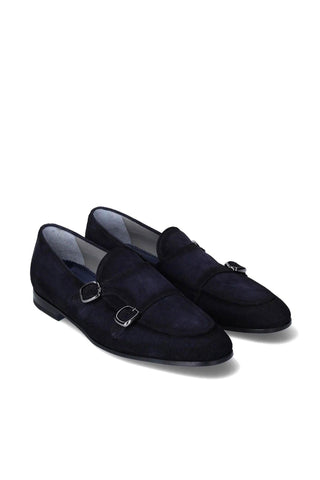 Franceschetti Massimo Suede Double Monk-Strap