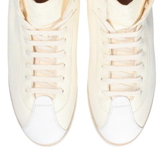 Franceschetti Memphis Men's Luxury Italian Shoes Calf-Skin Leather High-Top Sneaker (FCCT1117)-AmbrogioShoes