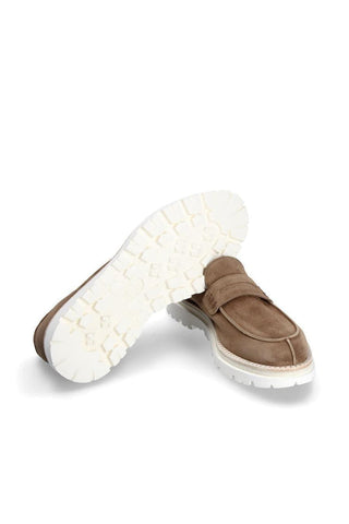 Franceschetti Miami Suede Penny Loafer (FCCT1113)-Dellamoda