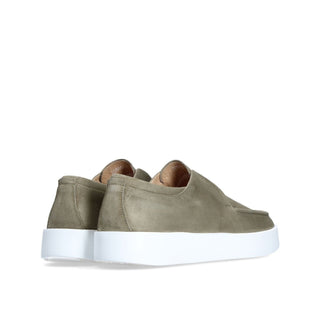 Franceschetti Morgan Light Green Suede Slip-On Sneakers (FCCT1010)-AmbrogioShoes