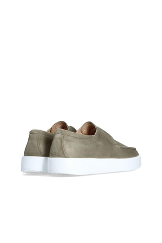 Franceschetti Morgan Light Green Suede Slip-On Sneakers (FCCT1010)-Dellamoda