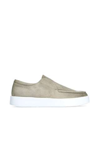 Franceschetti Morgan Light Green Suede Slip-On Sneakers (FCCT1010)-Dellamoda