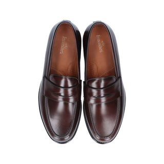 Franceschetti Newport Men's Shoes Calf-Skin Leather Penny Loafers (FCCT1027)-AmbrogioShoes