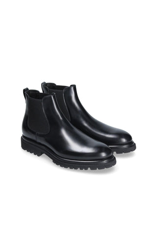 Franceschetti Olten Polished Calf-Skin Leather Chelsea Boots (FCCT1080)-AmbrogioShoes