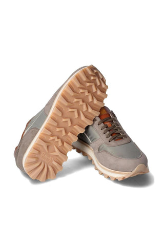 Franceschetti Orlando Fabric / Nubuck / Leather Sneaker-Dellamoda