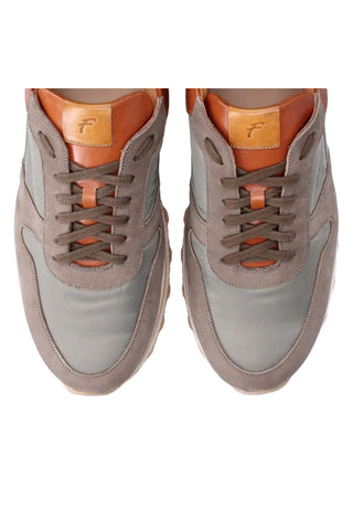 Franceschetti Orlando Fabric / Nubuck / Leather Sneaker-Dellamoda