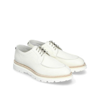 Franceschetti Panarea Men's Luxury Italian Shoes Calf-Skin Leather Derby (FCCT1111)-AmbrogioShoes