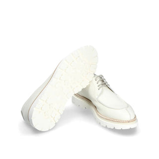 Franceschetti Panarea Men's Luxury Italian Shoes Calf-Skin Leather Derby (FCCT1111)-AmbrogioShoes