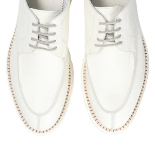 Franceschetti Panarea Men's Luxury Italian Shoes Calf-Skin Leather Derby (FCCT1111)-AmbrogioShoes