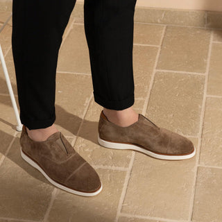 Franceschetti Phoenix Suede Slip-On Loafer (FCCT1114)-AmbrogioShoes
