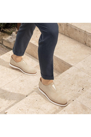Franceschetti Phoenix Suede Slip-On Loafer (FCCT1114)-Dellamoda