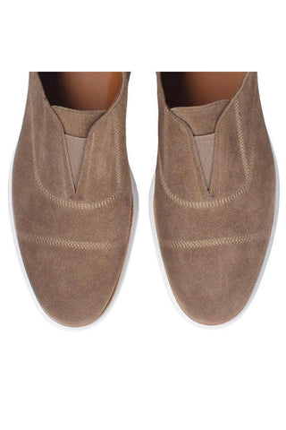 Franceschetti Phoenix Suede Slip-On Loafer (FCCT1114)-Dellamoda