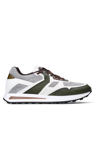 Franceschetti Rialto Suede & Leather Sneaker-AmbrogioShoes