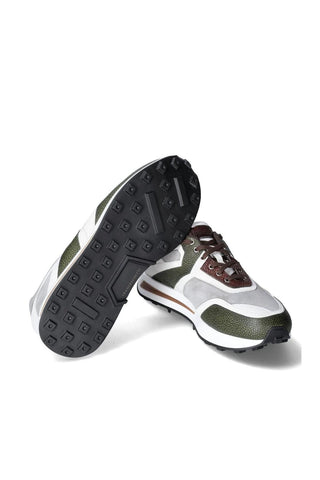 Franceschetti Rialto Suede & Leather Sneaker-AmbrogioShoes