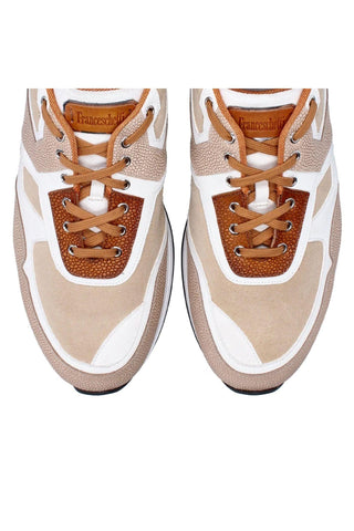 Franceschetti Rialto Suede & Leather Sneaker-AmbrogioShoes