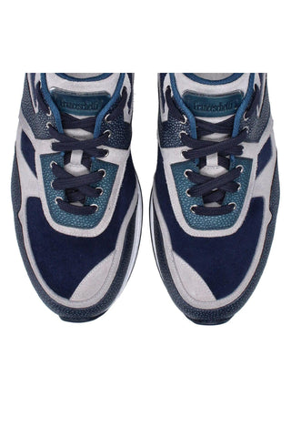Franceschetti Rialto Suede & Leather Sneaker-Dellamoda