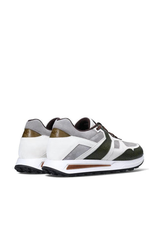 Franceschetti Rialto Suede & Leather Sneaker-Dellamoda