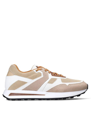 Franceschetti Rialto Suede & Leather Sneaker-Dellamoda