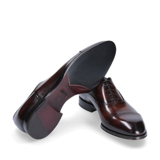 Franceschetti Savona Calf-Skin Leather Cap-Toe Oxfords (FCCT1024)-AmbrogioShoes