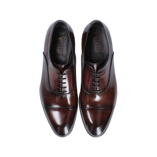 Franceschetti Savona Calf-Skin Leather Cap-Toe Oxfords (FCCT1024)-AmbrogioShoes