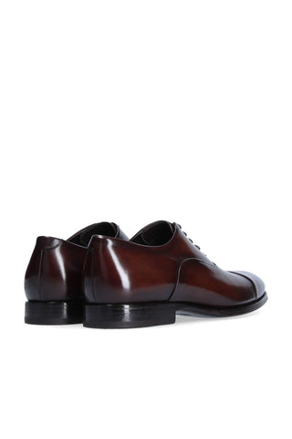 Franceschetti Savona Leather Cap-Toe Oxford-Dellamoda